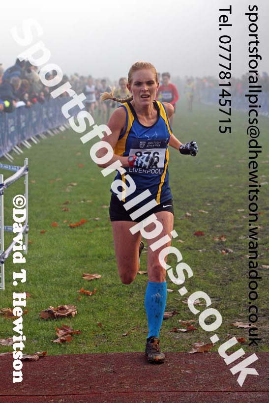 Senior and under-23 women, European Cross Country Trials, Sefton Park, Liverpool. Photo: David T. Hewitson/Sports for All Pics